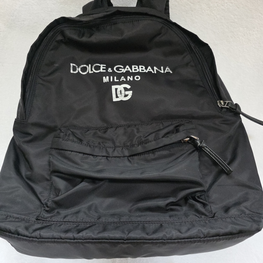 Dolce & Gabbana Black Backpack for Men